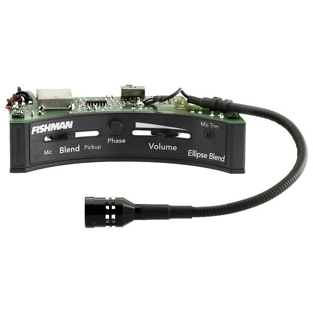 Fishman ELLIPSE MATRIX Blend Undersaddle Pickup & Preamp System - Narrow Format