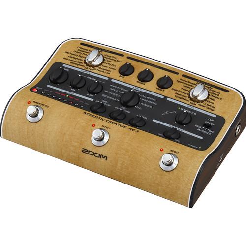 Zoom Ac-3 Acoustic Creator Pedal - Red One Music