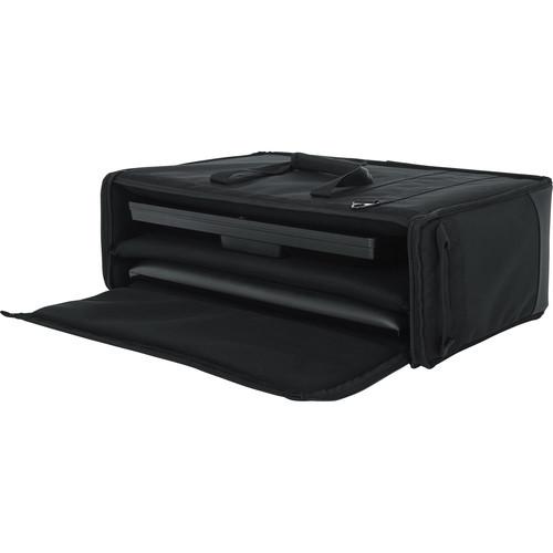 Gator G-Lcd-Tote-Smx2 Transport Bag For Two 19-24 Lcd Screens - Red One Music