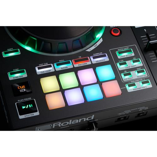 Roland DJ-505 2-Channel 4-Deck Dj Controller For Serato Dj - Red One Music