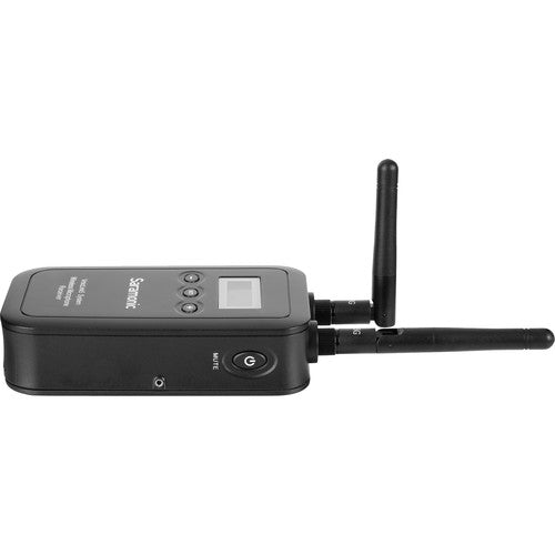Saramonic VMICLINK5-3TX-PLUS-RX Système de microphone numérique sans fil avec trois émetteurs de poche et micros Lavalier (5,8 GHz)