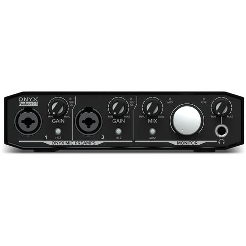 Mackie Onyx Producer 2•2 2x2 USB Audio Interface with MIDI - Red One Music