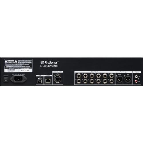 PreSonus STUDIOLIVE 24R 26-Input 32-Channel Series Iii Stage Box And Rack Mixer - Red One Music