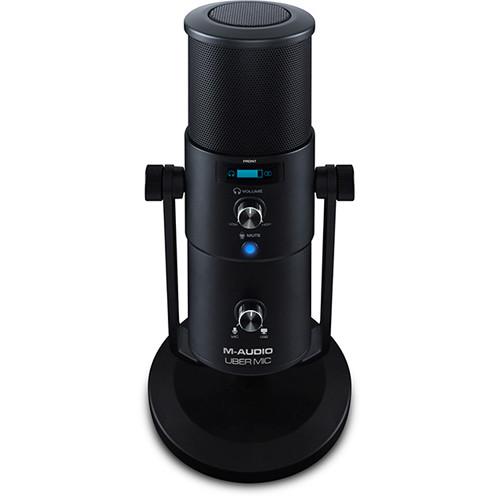 M-Audio Uber Mic Usb Microphone With Headphone Output - Red One Music