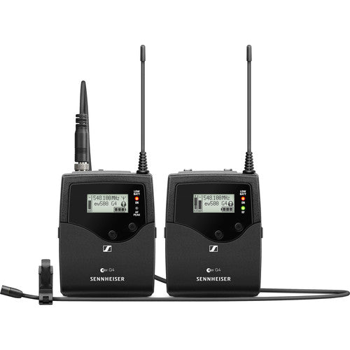 Sennheiser EW 512P G4-GW1 Camera-Mount Wireless Omni Lavalier Microphone System (GW1: 558 to 608 MHz)