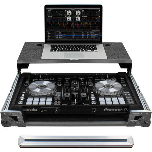 Odyssey FZGSPIDDJSR2 Flight Zone Glide Style Series Case for Pioneer DDJ-SR2 DJ Controller