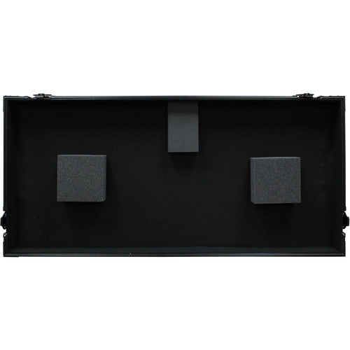 Odyssey FZGSL12CDJWRBL Black Label Universal CD/Digital Media Player DJ Coffin w/Wheels
