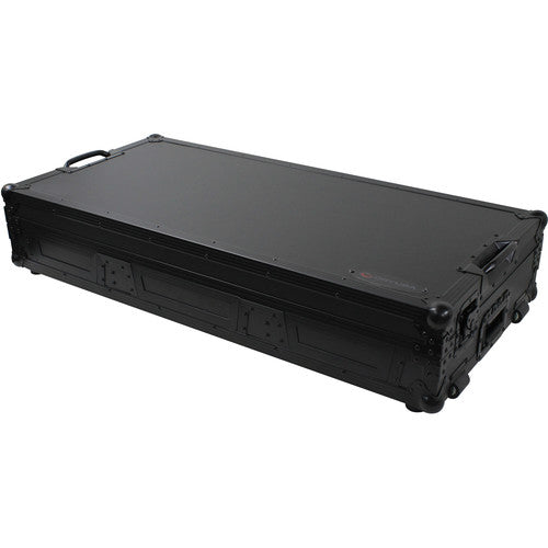 Odyssey FZGSL12CDJWRBL Black Label Universal CD/Digital Media Player DJ Coffin w/Wheels