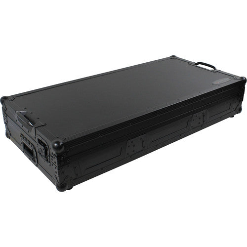 Odyssey FZGSL12CDJWRBL Black Label Universal CD/Digital Media Player DJ Coffin w/Wheels