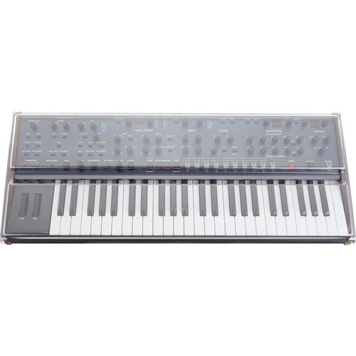 Decksaver DS-PC-OB6 Housse pour Dave Smith Instruments OB-6 (Fumé/Transparent)