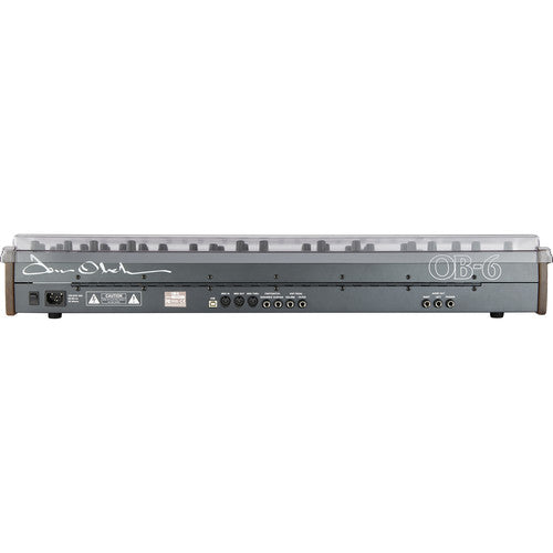 Decksaver DS-PC-OB6 Housse pour Dave Smith Instruments OB-6 (Fumé/Transparent)
