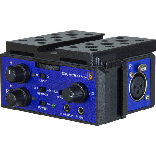 Beachtek DXA-MICRO PRO PLUS Active Audio Adapter for DSLRs and Camcorders