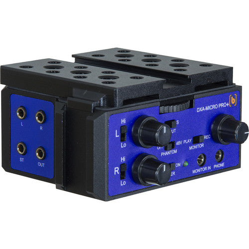 Beachtek DXA-MICRO PRO PLUS Active Audio Adapter for DSLRs and Camcorders