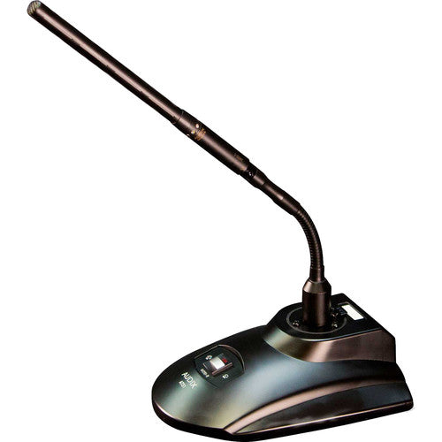 Audix MicroPod-6S Micro Series High-Output Supercardioid Microphone with 6" Gooseneck (Black)