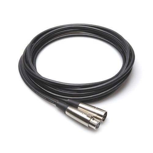 Hosa MCL-110 Câble de microphone symétrique XLR 3 broches mâle vers XLR femelle 3 broches – 10'