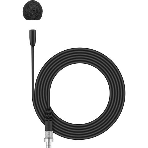 Sennheiser MKE ESSENTIAL OMNI-BLACK-3- PIN Omnidirectional Microphone with 3-Pin LEMO Connector (Black)