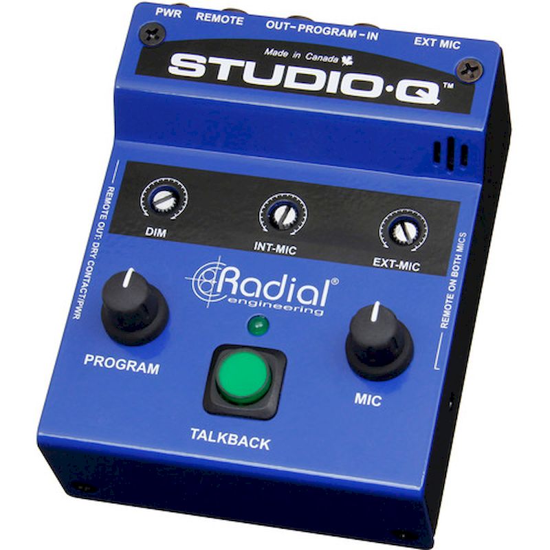 Radial Engineering STUDIOQ Talkback Interface w/ Built-In Mic