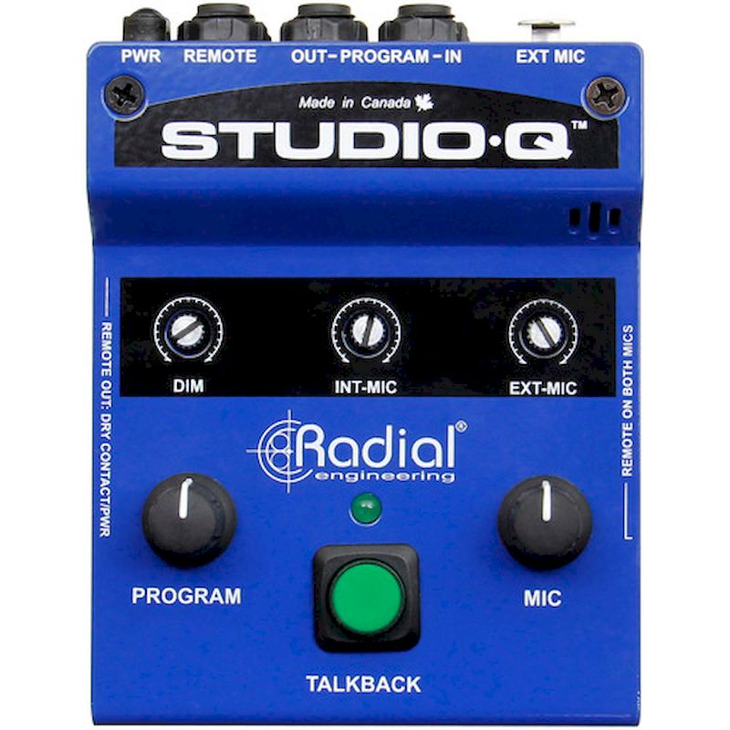 Radial Engineering STUDIOQ Talkback Interface w/ Built-In Mic