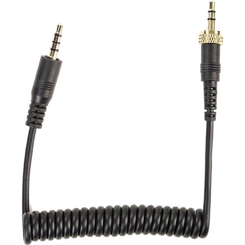 Saramonic SR-PMC1 Lock Type 3.5mm Cable Output Connect UwMic to iPhone & Android - 10" to 15"