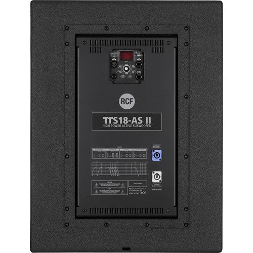 RCF TTS-18-A-II 2800W Active High Power Subwoofer - 18"