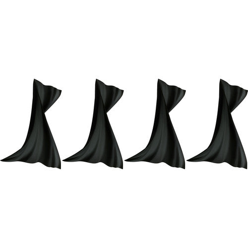 Novopro SCRIM-DJS2 Scrims for DJS2 Mobile DJ Facade - Black