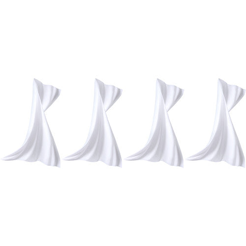Novopro DJS2-SCRIM-WH Scrims for DJS2 Mobile DJ Facade - White