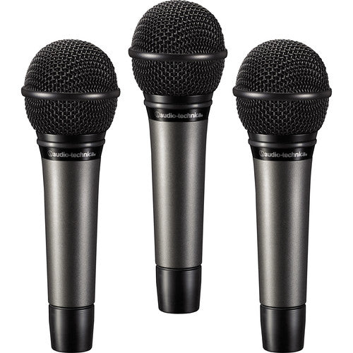 Microphone dynamique cardioïde portable Audio-Technica ATM510 - Paquet de 3