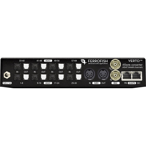 Ferrofish VERTO 64 64-Channel ADAT/Dante Format Converter