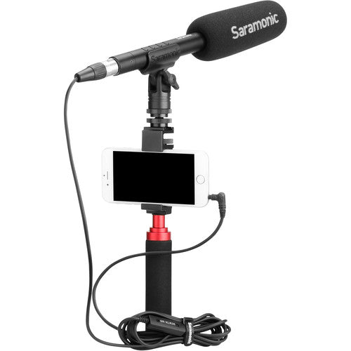 Saramonic SR-XLR35 XLR Female to 3.5mm TRS Microphone Adapter Cable for DSLR Cameras & Smartphones (10')