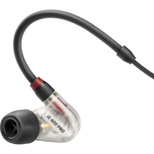 Sennheiser IE 400 PRO In- Ear Audio Monitor (Clear) - Red One Music