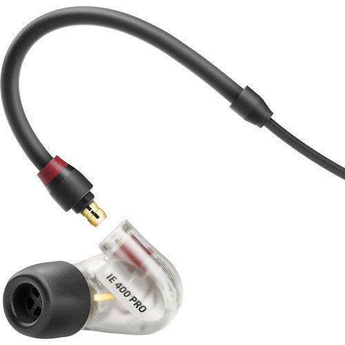 Sennheiser IE 400 PRO In- Ear Audio Monitor (Clear) - Red One Music
