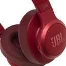JBL LIVE 500BT Wireless Over-Ear Headphones (Red)