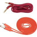 JBL LIVE 500BT Wireless Over-Ear Headphones (Red)