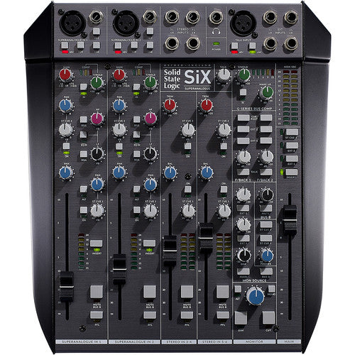 Solid State Logic Six 6 canaux Superanalogue Mini Mixer Bureau