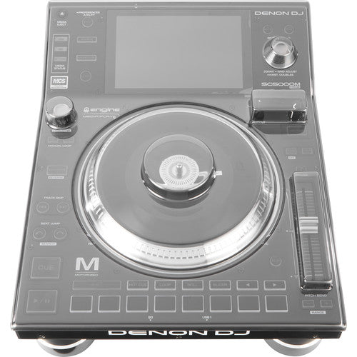 Decksaver DS-PC-SC5000M Coque en polycarbonate pour lecteur multimédia Denon SC5000M/SC5000 Prime (fumé transparent)