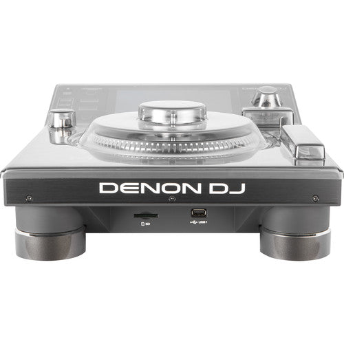 Decksaver DS-PC-SC5000M Coque en polycarbonate pour lecteur multimédia Denon SC5000M/SC5000 Prime (fumé transparent)