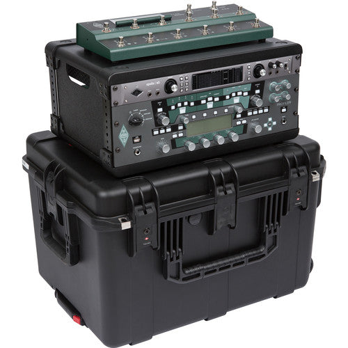 SKB iSeries 2317-14 4U Flyrack Case for Line 6 Helix/Kemper Guitar Processor and Foot Controller