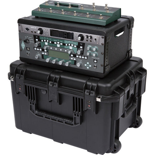 SKB iSeries 2317-14 4U Flyrack Case for Line 6 Helix/Kemper Guitar Processor and Foot Controller