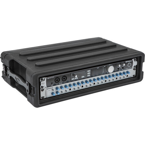 SKB 1SKB-R2S 2U Roto Shallow Rack Case with Steel Rails