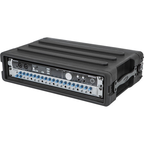 SKB 1SKB-R2S 2U Roto Shallow Rack Case with Steel Rails