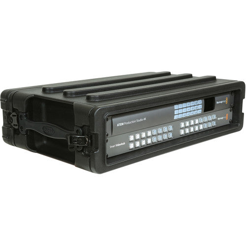 SKB 1SKB-R2S 2U Roto Shallow Rack Case with Steel Rails