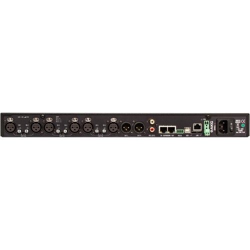 AKG DMM8 UL Mélangeur de microphone automatique numérique avec interface LAN 