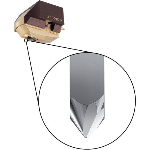 Audio-Technica AT-OC9XSH Dual Moving Coil Cartridge (Shibata Stylus)  -Brown