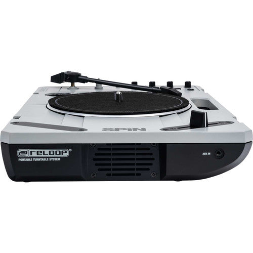 Reloop SPIN Portable Turntable System with Scratch Vinyl