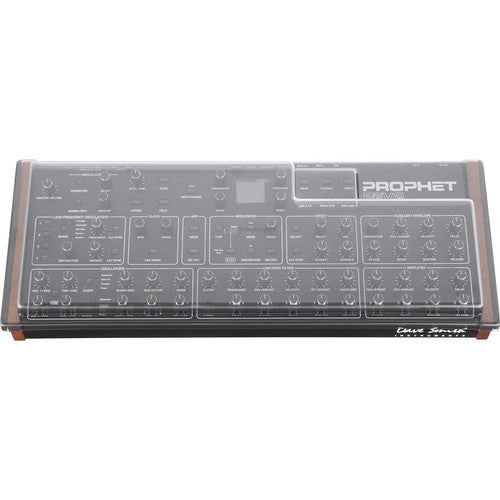 Decksaver DS-PC-REV2 Cover for Dave Smith Instruments Prophet Rev2 Desktop Synthesizer