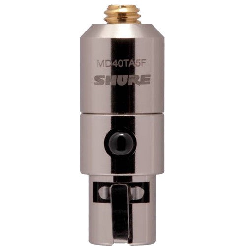 Shure MD40TA5F Microdot to TA5F Adapter for Lectrosonics Wireless Transmitters