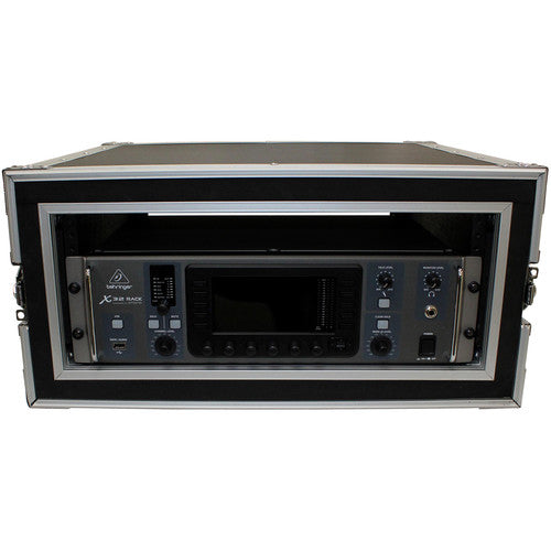 ProX T-4RSP Shockproof ATA Amp Rack Flight Case (20" Depth, 4 RU)