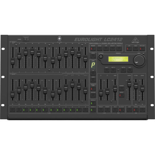 Behringer EUROLIGHT LC2412 V2 24-Channel DMX Lighting Console