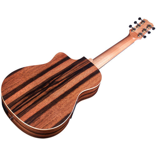 Cordoba MINI II EB-CE Acoustic Guitar (Striped Ebony)