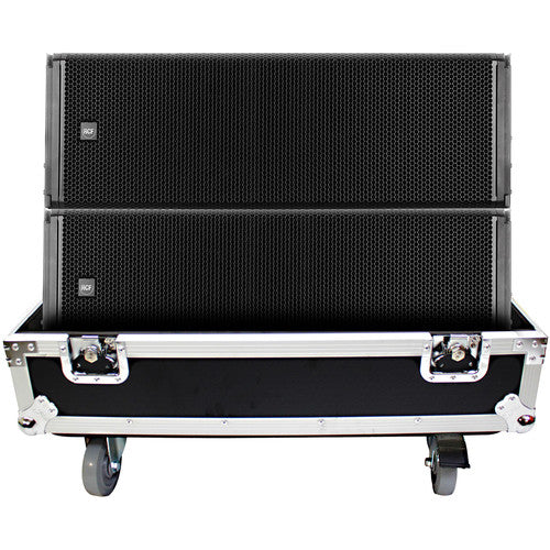 Boîtier Flight-Road ProX X-RCF-HDL20ALAX2W pour 2 modules Line Array RCF HDL 20-A